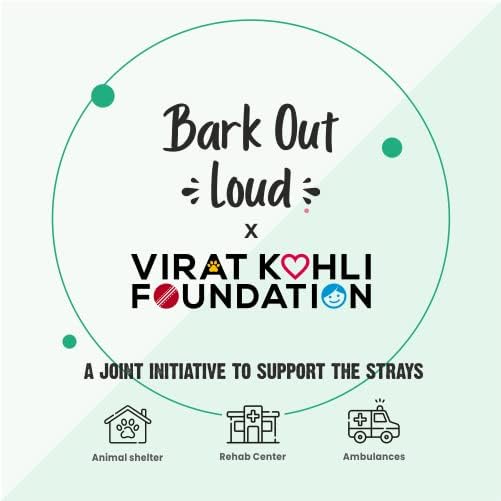 Bark Out Loud by Vivaldis - Veggie Bacon - Veg/Vegan Spanish Treats| Low Fat, High Protein Treats | with Antioxidants for Dogs 100g