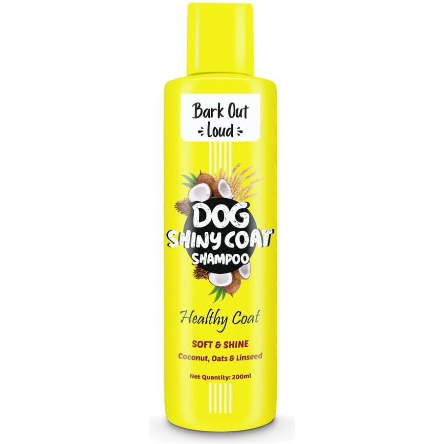 Bark Out Loud by Vivaldis - Shiny Coat Dog Shampoo for Radiant Fur (200ml)