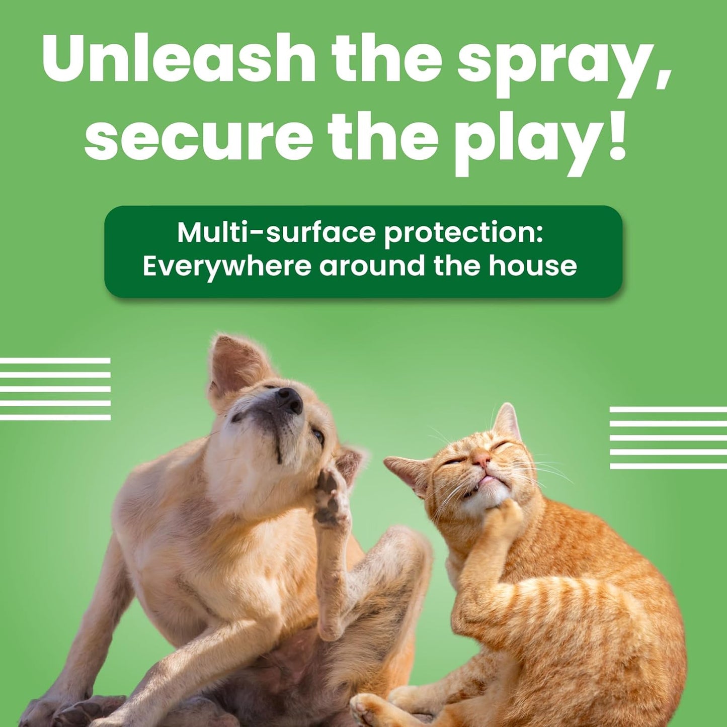 Bark Out Loud by Vivaldis - Natural Tick & Flea Spray for Dogs and Cats, Gentle on Skin, ensures Healthy Coat in Dogs & Cats 200ml