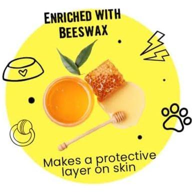 Bark Out Loud by Vivaldis -Natural Beeswax Paw Butter - Moisturizer Infused with Natural Oils for Dogs & Cats - Soothes & Reliefs Dry Cracked, Paws & Elbows – 30gms