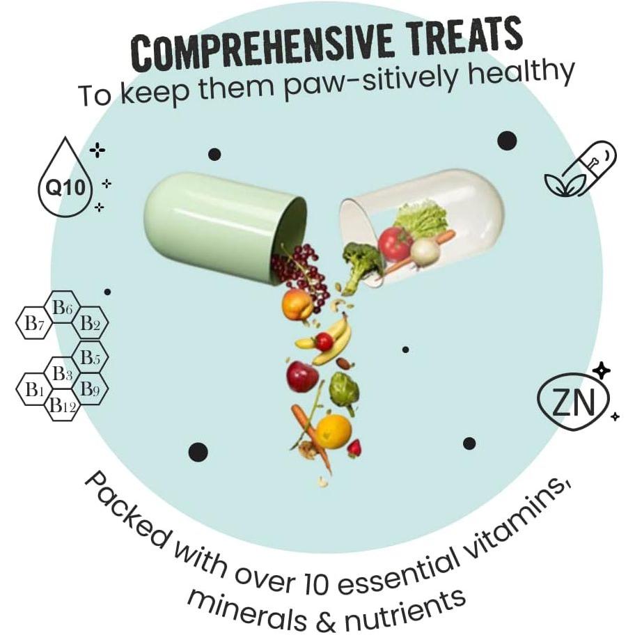 Bark Out Loud by Vivaldis - Fresh Chicken Immunity Chewstix Treats with Omega & Zinc for Overall Health & Vitality Stick for Dogs & Cats of All Life Stages Pack of 1 X 100 gm