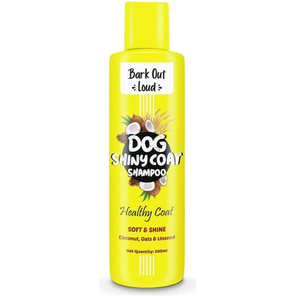 Bark Out Loud by Vivaldis - Shiny Coat Dog Shampoo for Radiant Fur (200ml)