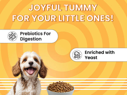 BARK OUT LOUD ESSENTIALS ,Vivaldis - Adult Dry Dog Food, Tailored Nutrition for Mini & Small Breeds, Chicken & Egg Prebiotics, Fish Oil for Immunity (3kg)