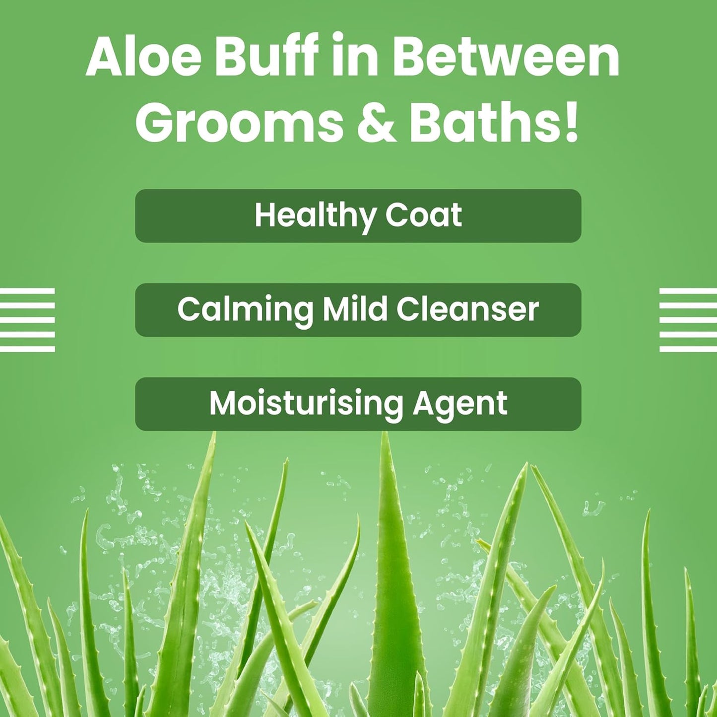 Bark out Loud by Vivaldis -Waterless Dog Dry Shampoo/Spray, No Rinse Cleansing, with Aloevera, Grain Protein, Lavender, Anti bacterial, Itch Relief Formula for Coat Care (100ml)