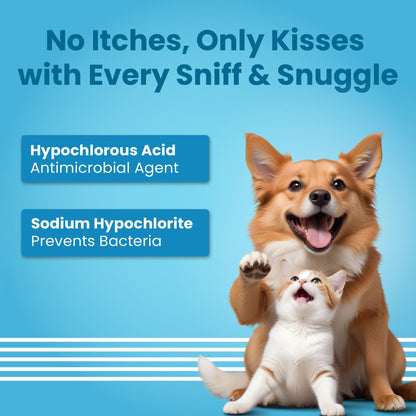 Bark Out Loud by Vivaldis Antimicrobial Skin Spray | for Itching, Hot Spots, Allergies & Wounds | Kills 99.9% Microbes in Dogs & Cats 100 ml, 1 Piece