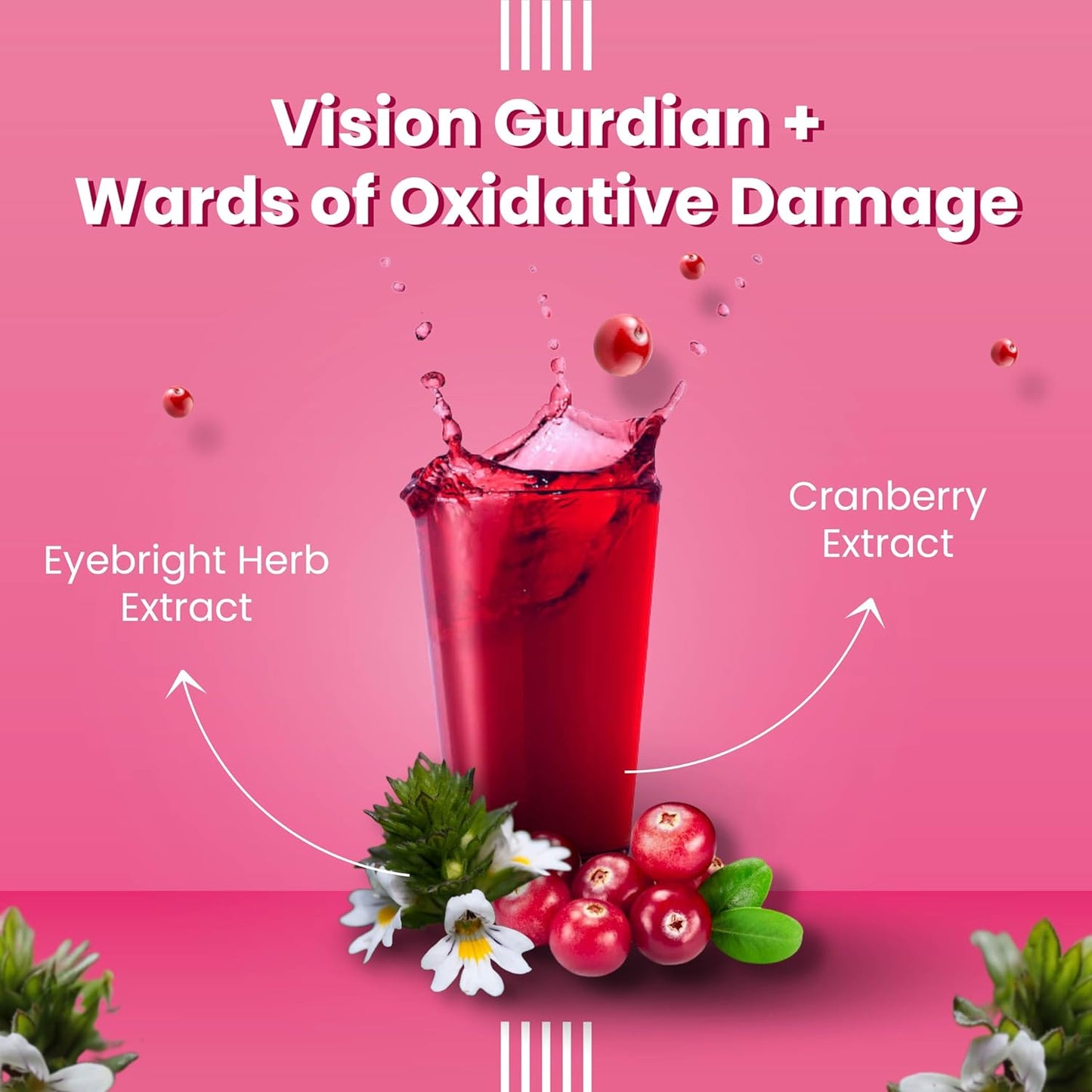 Bark Out Loud by Vivaldis - Tear Stains Eyebright Chewstix | Active Marigold Extract, Rich in Omega FA for Dog, 100 gm Dog Treats